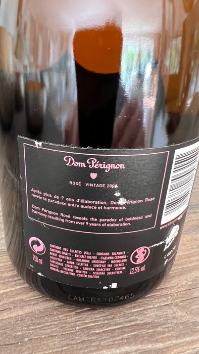 2008 Dom Pérignon - Champagne Rosé - 1 Flaske (0,75L)