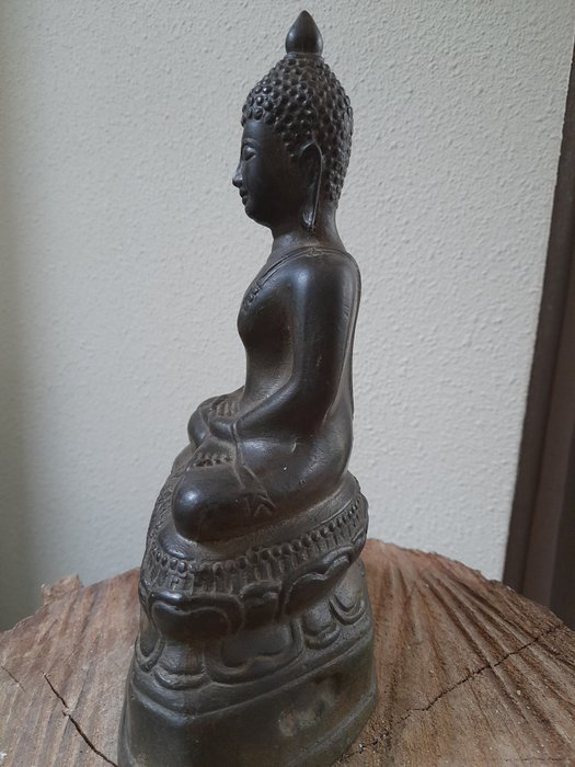 Bronze Dhyana Buddha - Thailand  (Ingen mindstepris)