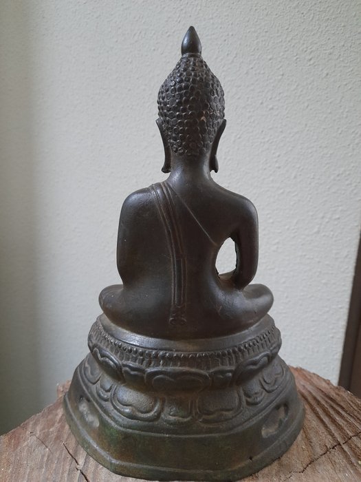 Bronze Dhyana Buddha - Thailand  (Ingen mindstepris)