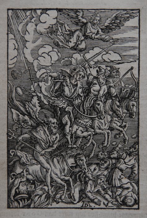 Albrecht Dürer (1471-1528), after - De vier ruiters van de apocalyps