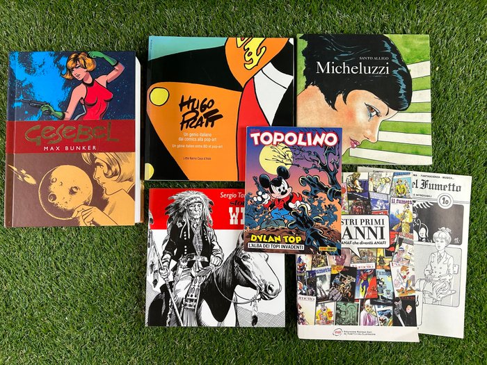 Curiosità del fumetto 7x volumi - Gesebel, Cataloghi, Dylan Top. - 7 Bind - Første udgave