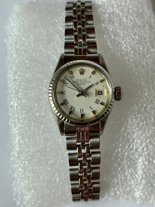 Rolex - Oyster Perpetual Date - Ingen mindstepris - 6917 - Kvinder - 1980-1989