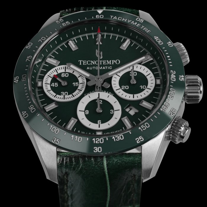 Tecnotempo - "Chrono Round" - Designed and Assembled in Italy - Swiss Movt - Limited Edition - - TT.200RO.PV - Mænd - 2011-nu