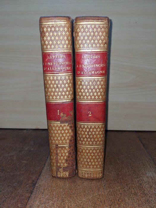 L. Euler - Lettres à une Princesse d'Allemagne, sur divers sujets de physique et de philosophie - 1812