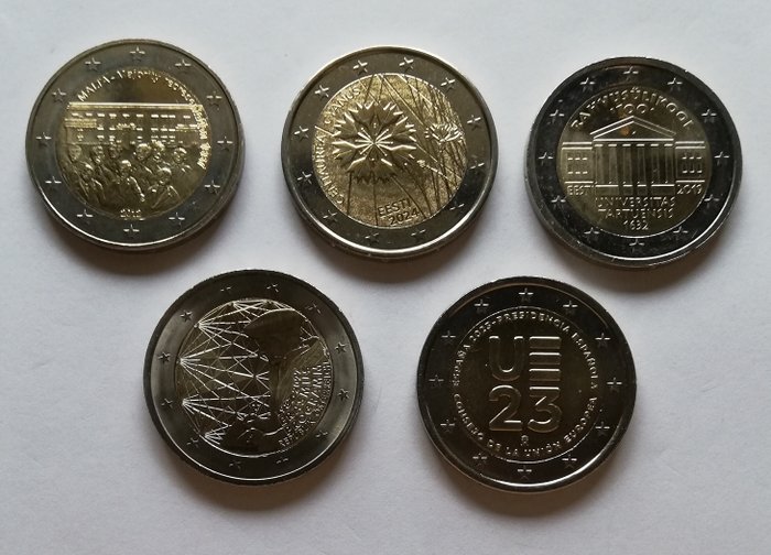 Europa. 2 Euro 2004/2024 (25 coins)  (Ingen mindstepris)