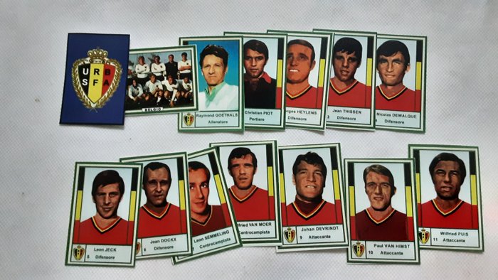 Variant Panini - Mexico 70 World Cup - Pelé Empty album + complete loose sticker set