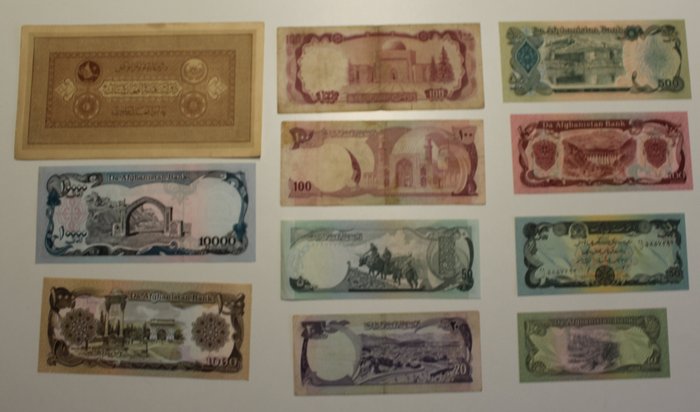 Verden. - 45 Banknotes - various dates  (Ingen mindstepris)