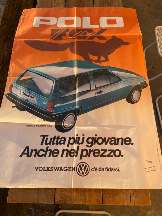 Anonymous - WOLKSWAGEN POLO FOX - “Tutta più giovane anche nel prezzo” - 1980‹erne