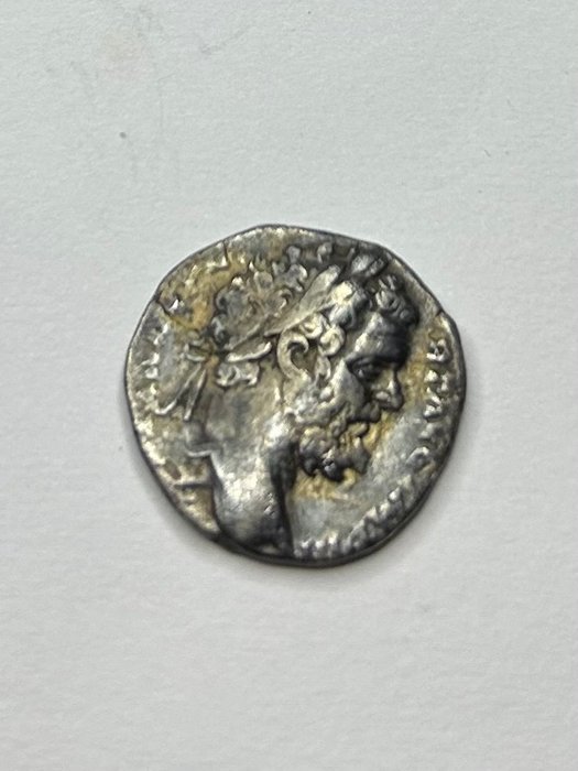 Romarriket. Septimius Severus (AD 193-211). Denarius Rome - Genius  (Ingen mindstepris)