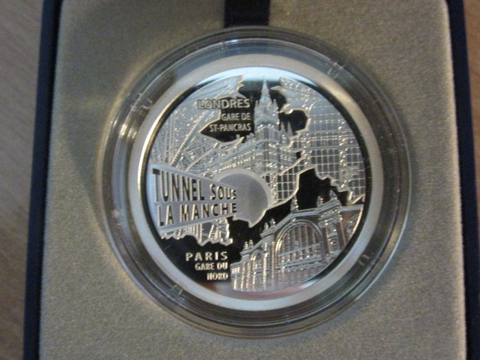 Frankrig 10 Euro 2013 "TGV Paris-Nord Saint Pancras" Proof  (Ingen mindstepris)