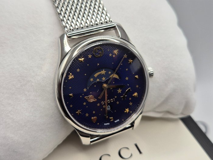 Gucci - G-Timeless Moon Phase - Ingen mindstepris - YA126328 - Mænd - 2020+