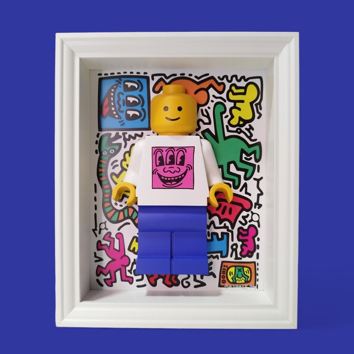 BADFACE (XXI) - Tribute to Lego Keith Haring Edition