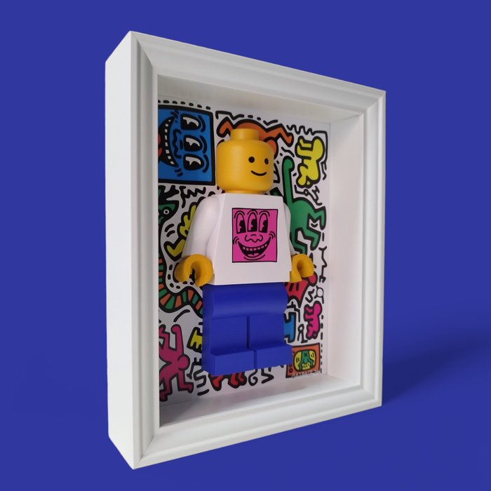 BADFACE (XXI) - Tribute to Lego Keith Haring Edition