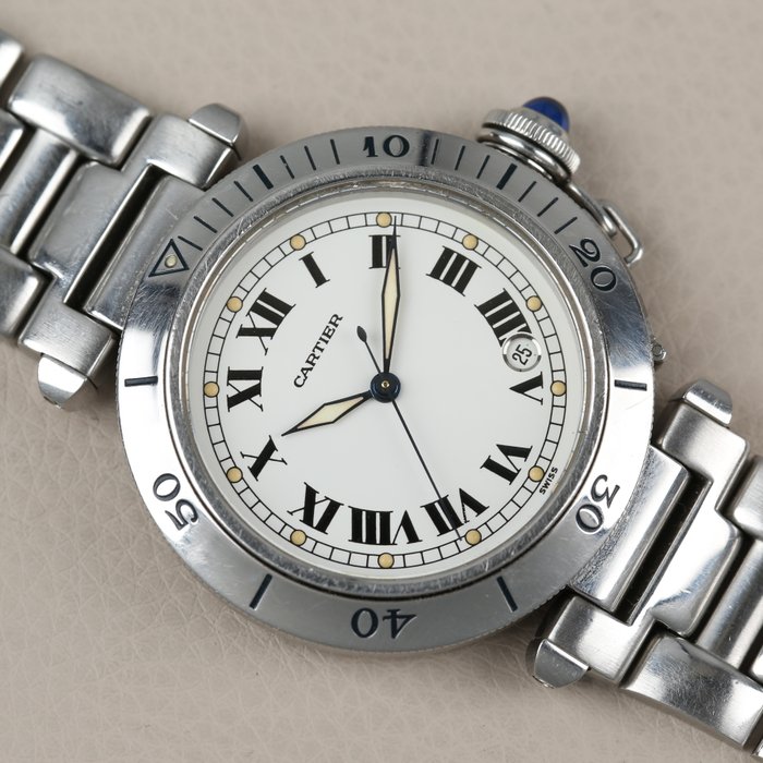 Cartier - Pasha - 4020 - Mænd - 2000-2010