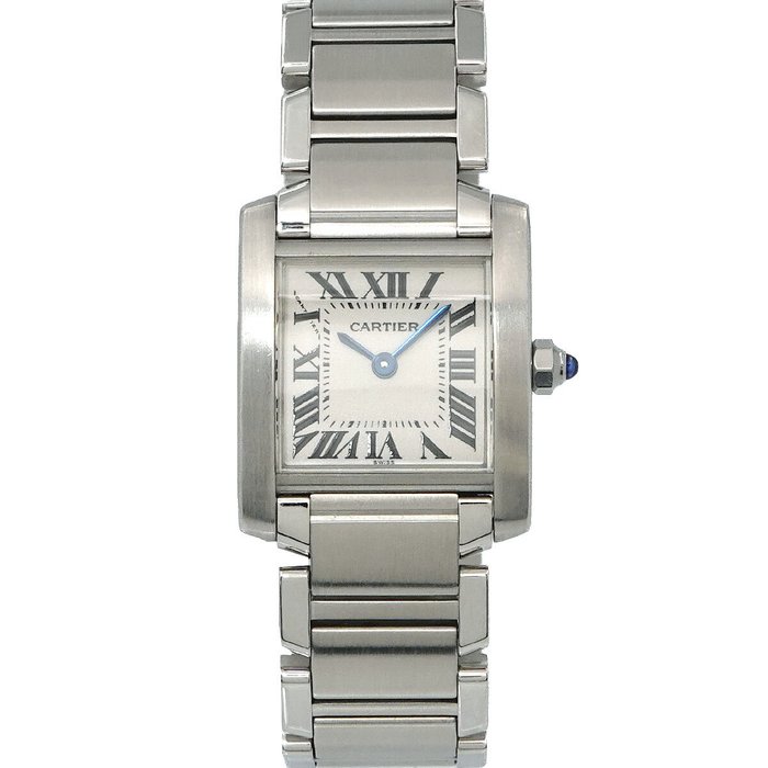 Cartier - Tank Française - W51008Q3 - Kvinder - 2000-2010