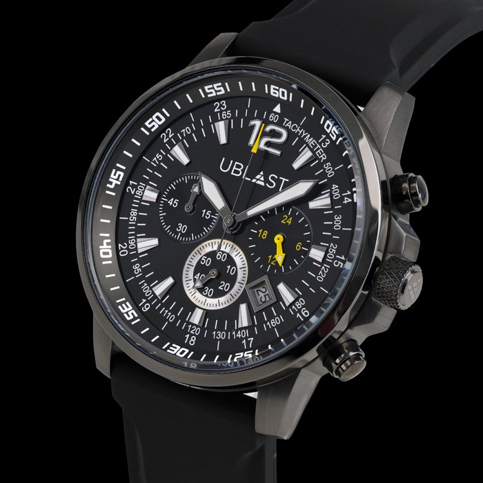 Ublast - Street Race Chronograph - UBSR43CBKB - Mænd - Ny