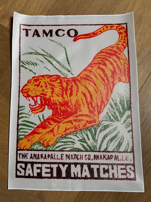 The Anakapalle Match Company - Tamco Safety Matches Poster