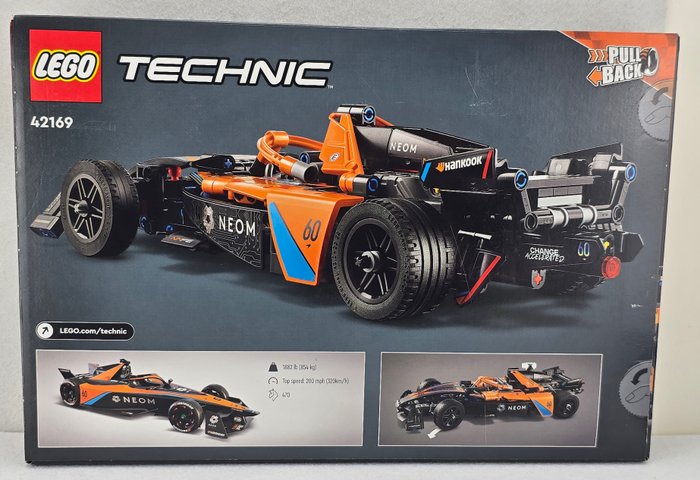 Lego - Technic - 42169 - Neom Mclaren Formula E Team - 2020+