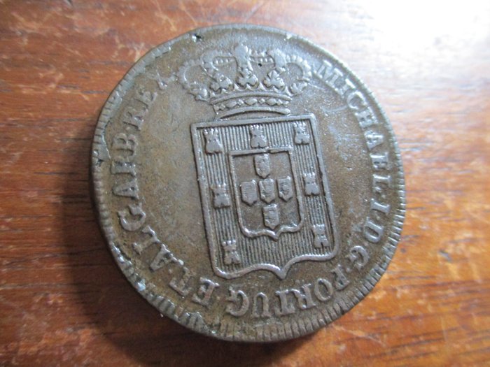 Portugal. D. Miguel I (1828-1834). 40 Reis (Pataco) 1829  (Ingen mindstepris)