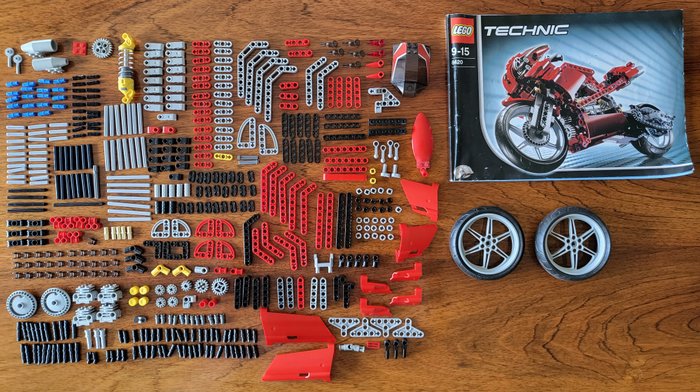 Lego - Technic - 8420 - LEGO 8420 Street Bike - 2000-2010 - Holland