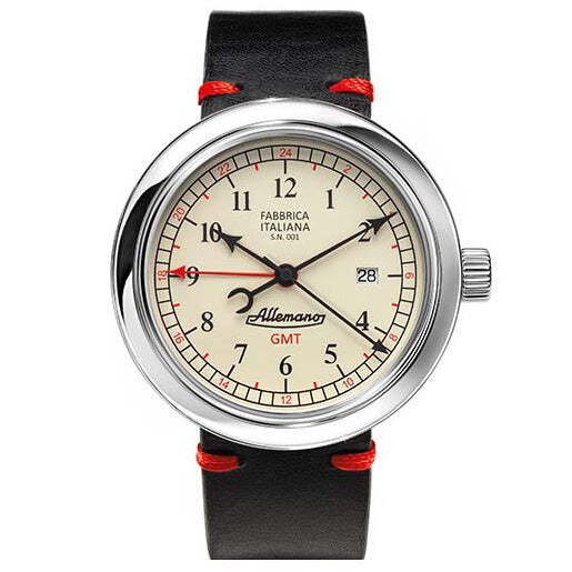 Allemano - GMT-A-1919-SP-LW - Mænd - GMT A 1919 Collection - Splinterny - Alle afgifter inkluderet