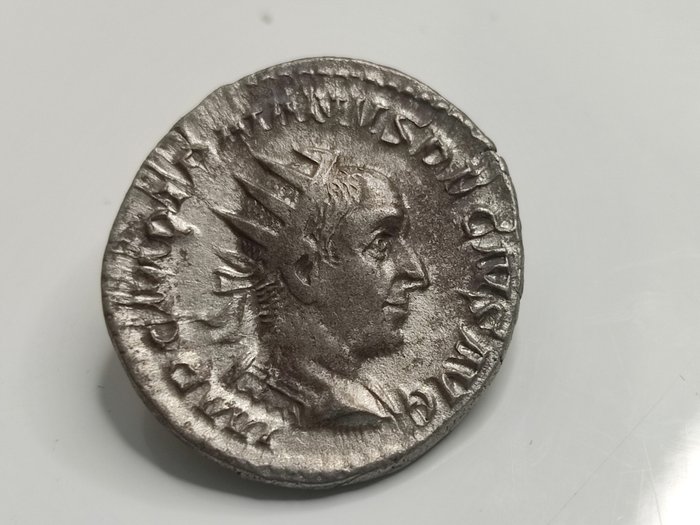 Romarriket. Trajan Decius (AD 249-251). Antoninianus AD 249-251  (Ingen mindstepris)