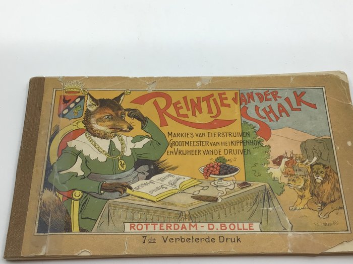 Reynard the Fox - Reintje van der Schalk - markies van Eiertruiven grootmeester van het kippenhok en vrijheer van de - 1910