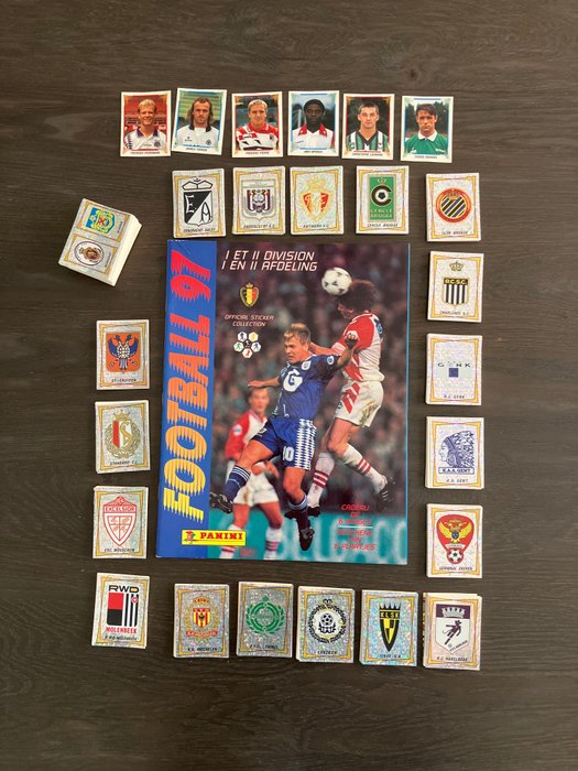 Panini - Football Belgium 1997 - 1 Empty album + complete loose sticker set