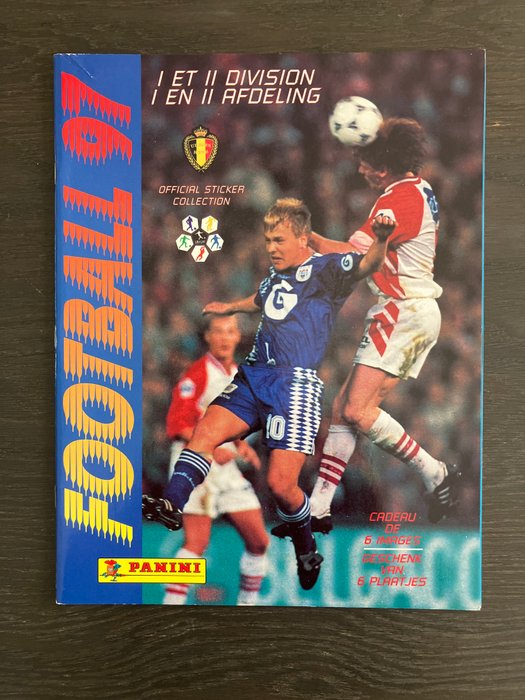 Panini - Football Belgium 1997 - 1 Empty album + complete loose sticker set