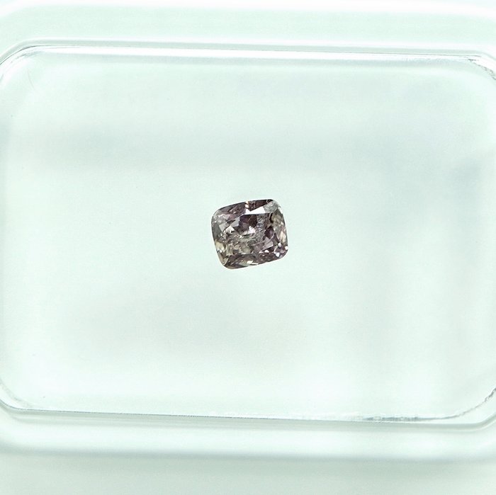 Ingen mindstepris - 1 pcs Diamant  (Naturfarvet)  - 0.12 ct - Fancy Rosa Brun - I2 - Gem Report Antwerp (GRA)