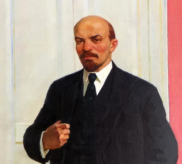 Antonchik Mikhail Vladislavovich (1921-1998) - Ritratto di Lenin - XL FORMAT