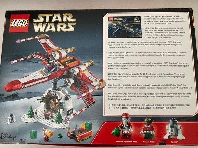 Lego - Employee Gift - 4002019 - Christmas X-Wing - 2010-2020 - Danmark