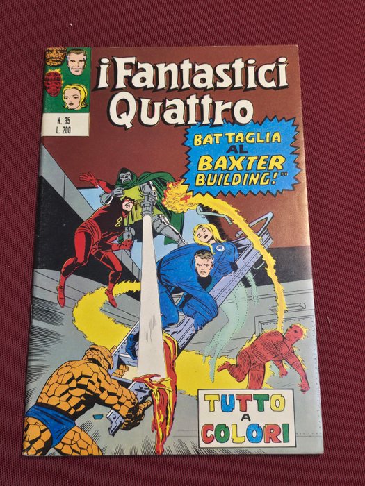 I Fantastici Quattro n 35/38 - originali - 4 Comic - Første udgave