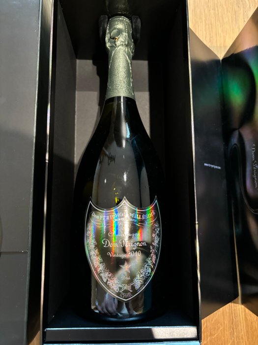 Dom Pérignon, 2010 Lady Gaga Limited Edition  2008 Lenny Kravitz Edition - Champagne Brut - 2 Flasker (0,75 L)