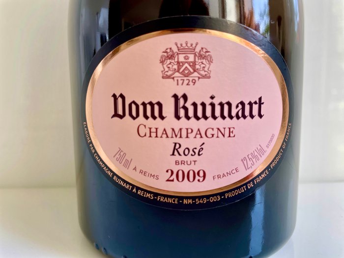 2009 Ruinart Dom Ruinart - Champagne Rosé - 1 Flaske (075L)