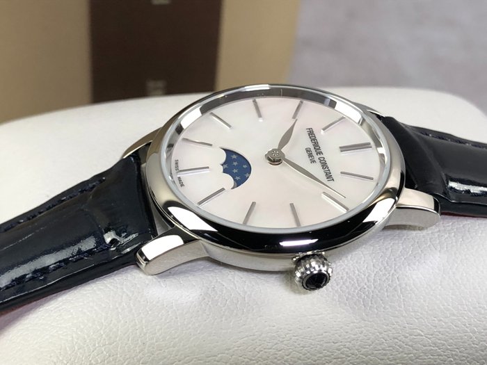 Frédérique Constant - Classics Slimline Moonphase - FC-206MPW1S6 - Kvinder - 2011-nu