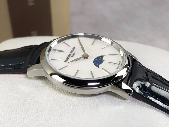 Frédérique Constant - Classics Slimline Moonphase - FC-206MPW1S6 - Kvinder - 2011-nu