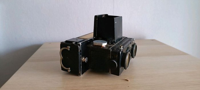 Voigtländer Braunschweig Stereoflektoskop 4.5x10.7, Stereocamera Stereo fremviser