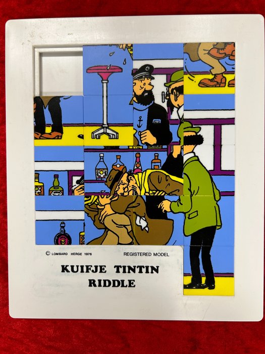 Kuifje - Kuifje Tintin Riddle - 1 Album - 1976