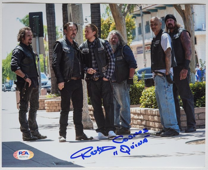 Sons of Anarchy - Rusty Coones (Rane Quinn) - Autograph, Photo With COA of PSA