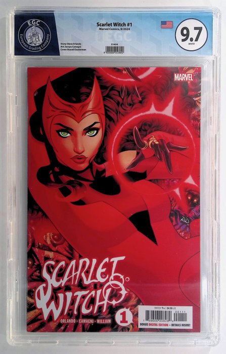 Scarlet Witch #1 - EGC graded 9.7 - 1 Graded comic