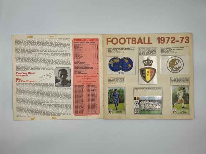 Panini - Football 1972-73 Belgium - 1 Complete Album