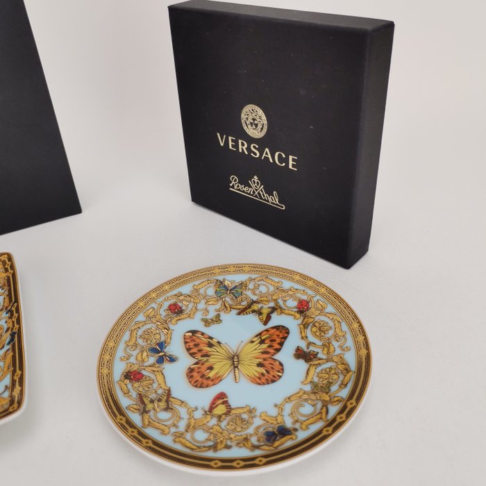 Rosenthal - Versace - Fad (2) - "Le Jardin de Versace" - Keramik