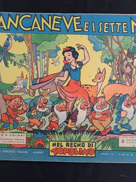 Nel Regno di Topolino n. 66 - 1 Comic - Første udgave - 1938