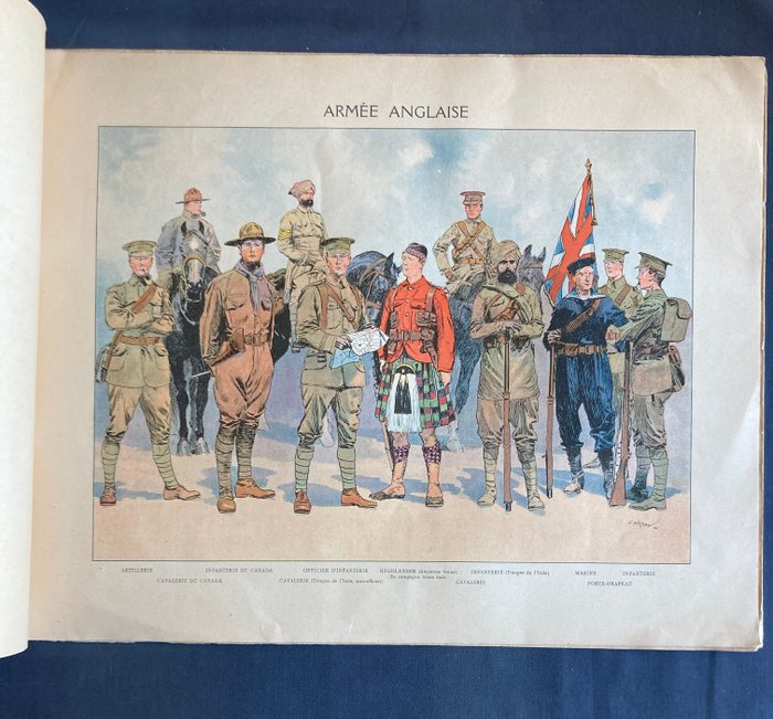 Maurice Mahut  Carrey - Vers la victoire : armées amies et ennemies - 1914