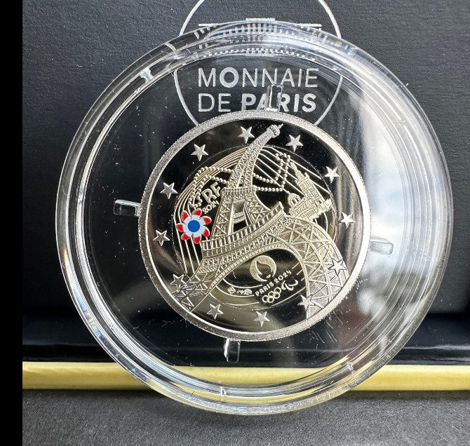 Frankrig. 2 Euro 2024 "La Tour Eiffel Danse" Proof  (Ingen mindstepris)