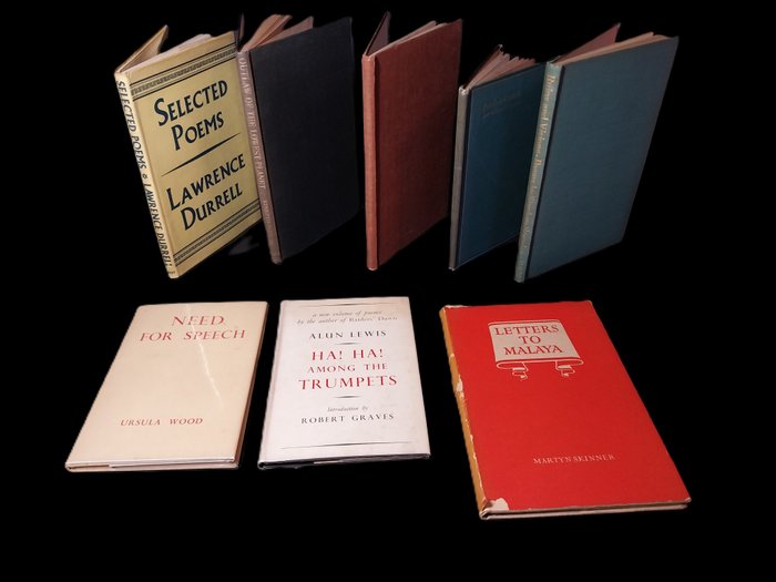 Various - 8 volumes poetry - 1918-1956