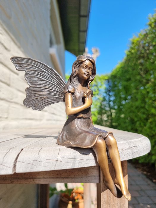 Statuette - fee - pixie - Bronze