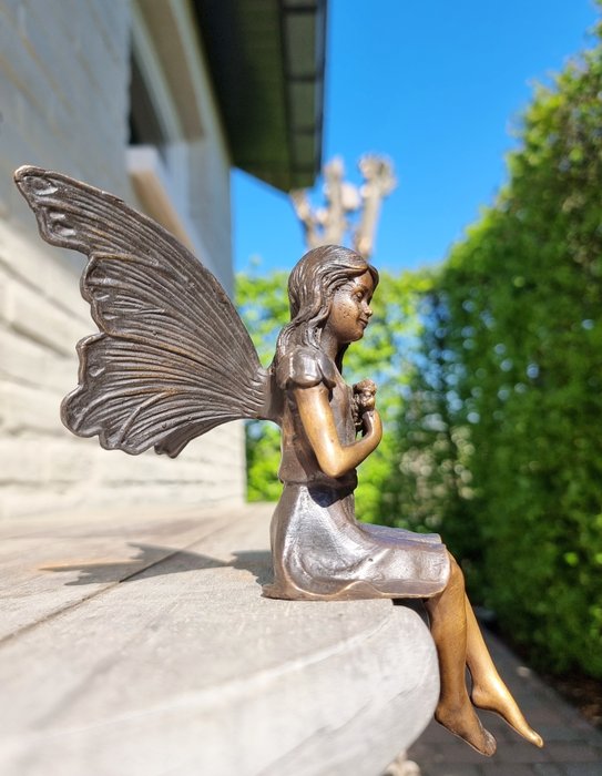 Statuette - fee - pixie - Bronze