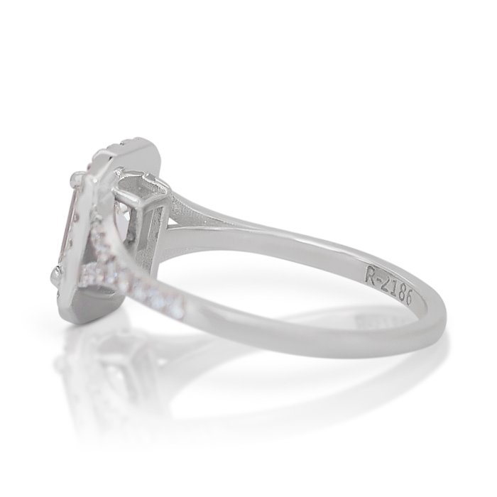 Ingen mindstepris - Ring - 18 kraat Hvidguld -  148ct tw Diamant (Natur) - Diamant